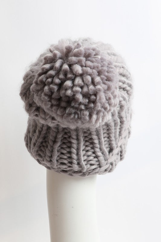 Chunky Cable Knit Beanie