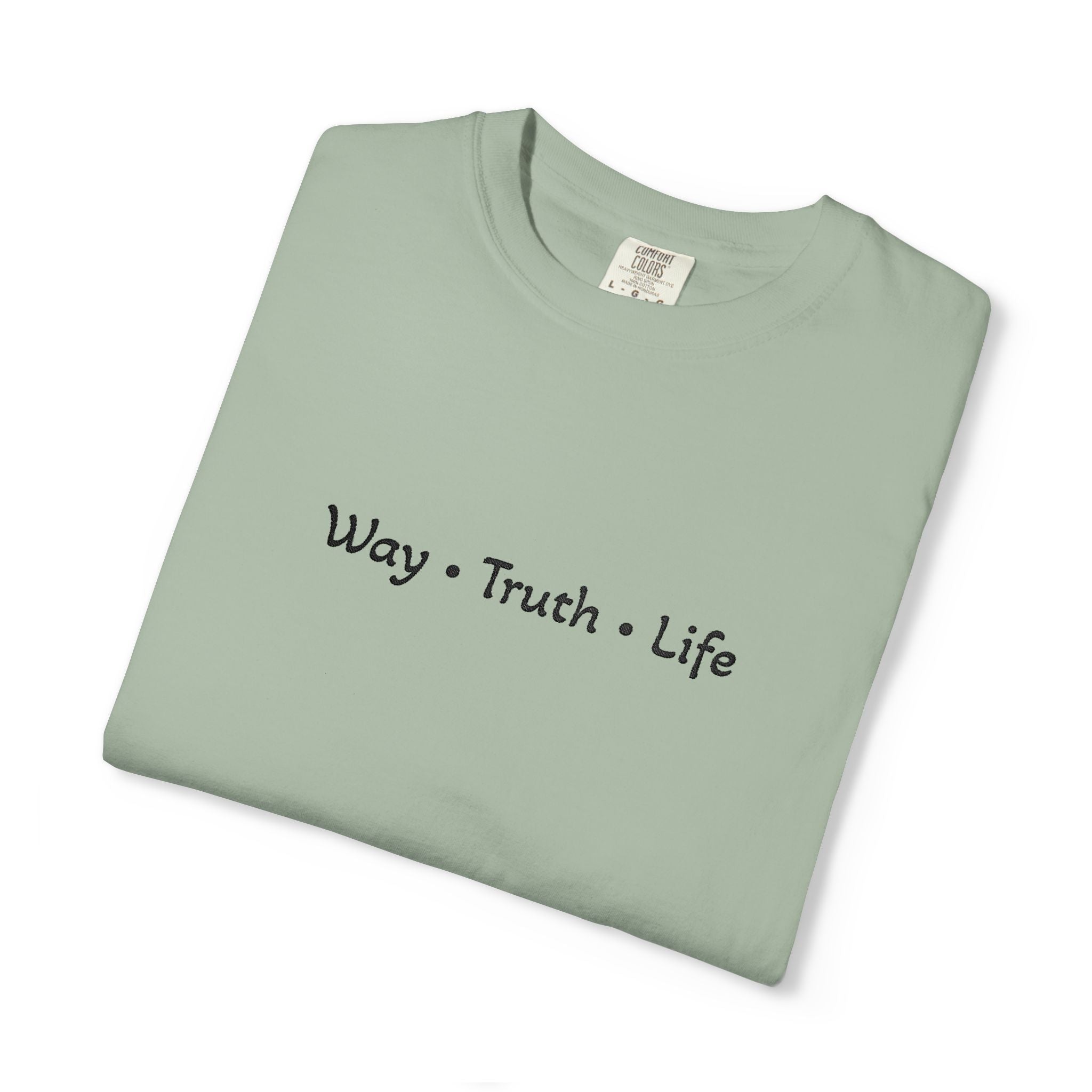 Way Truth Life Christian graphic tee John 14:6 oversized streetwear