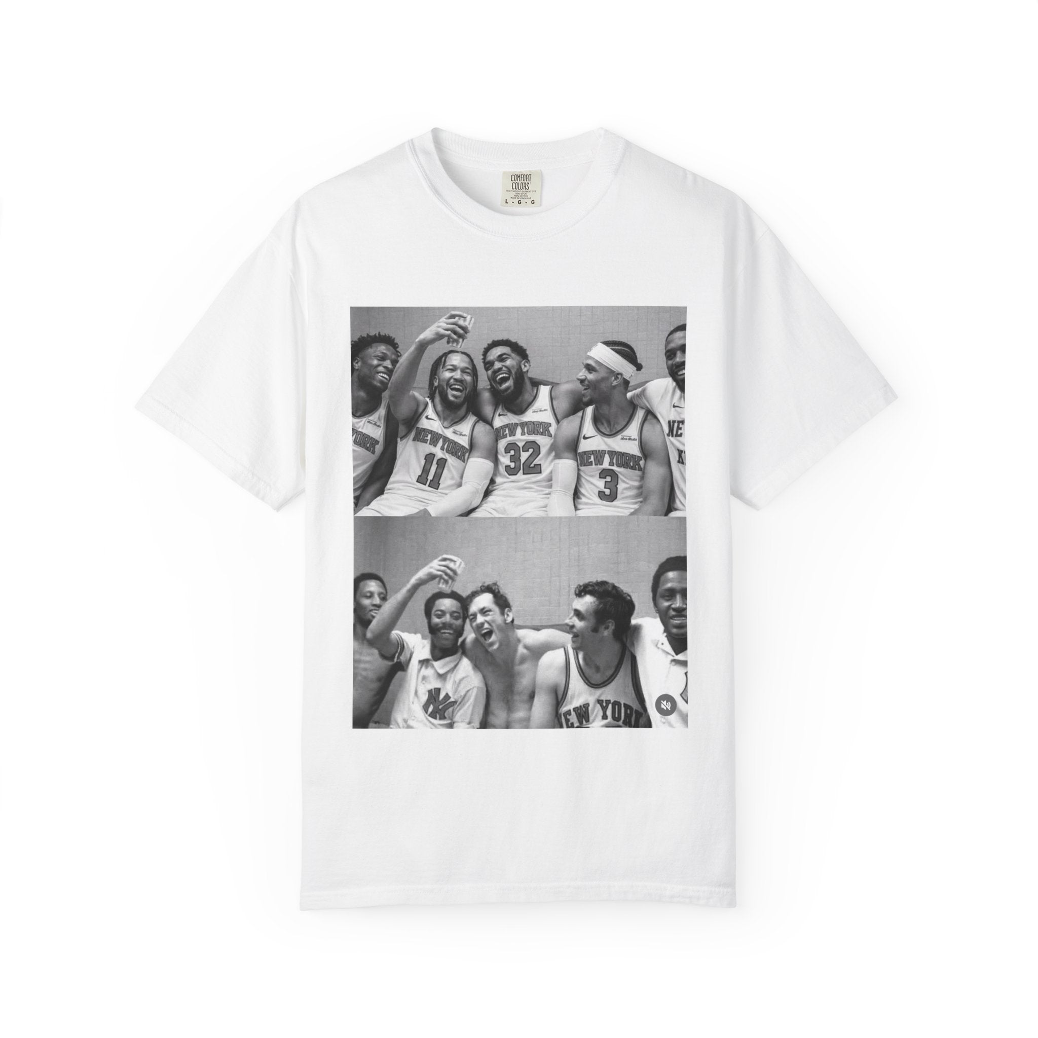 Vintage Basketball Then & Now Tee