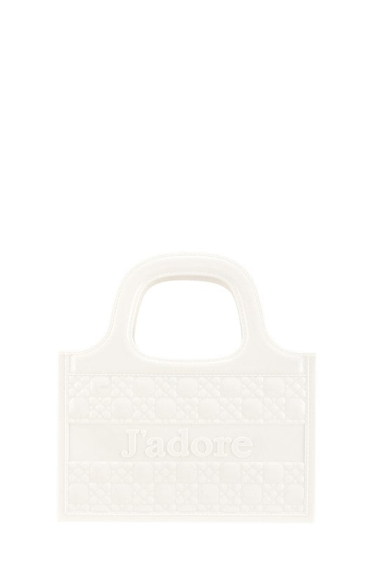 J'ADORE Crossbody Jelly Bag