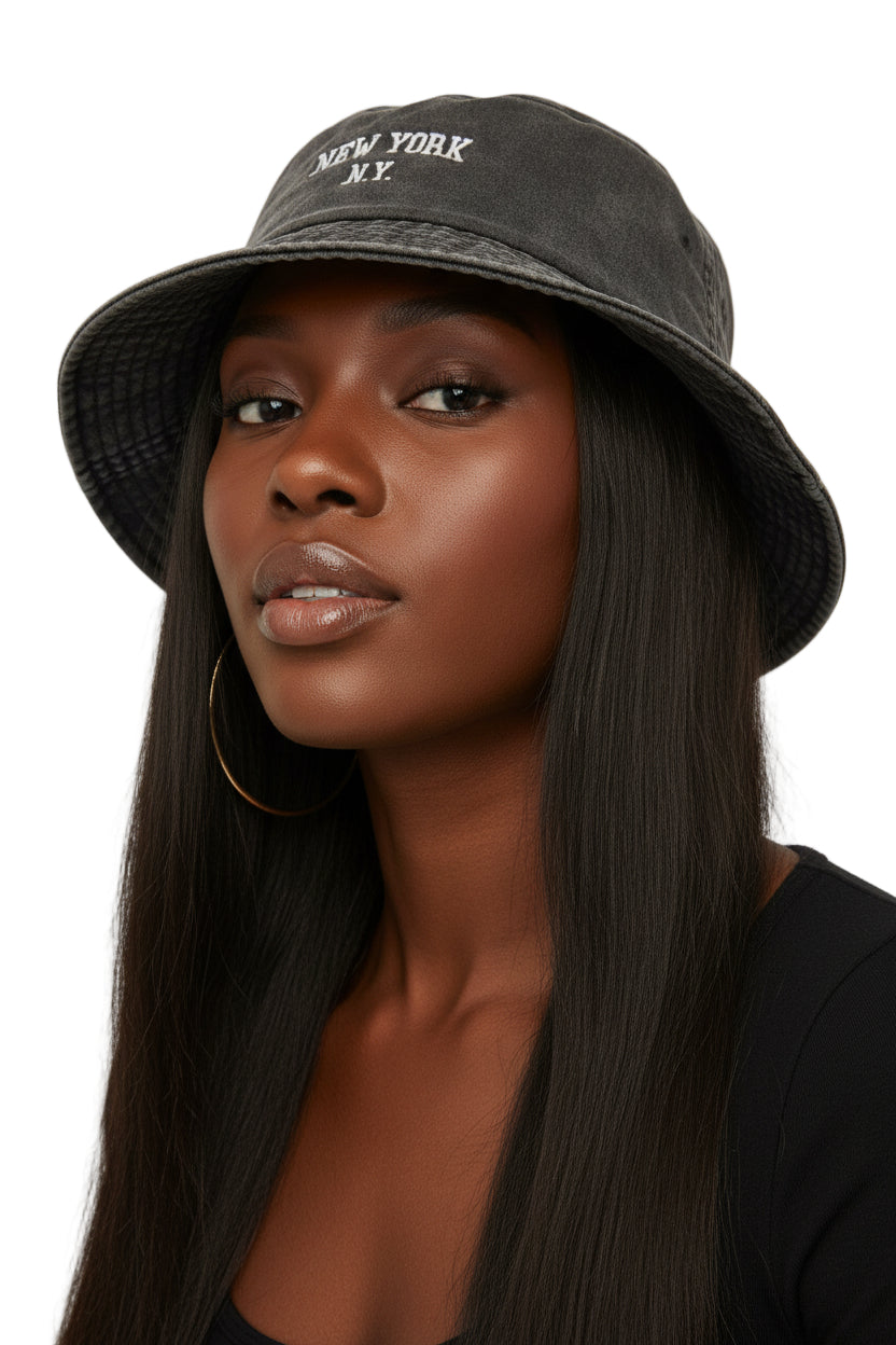 NEW YORK 3D Pigment Bucket Hat