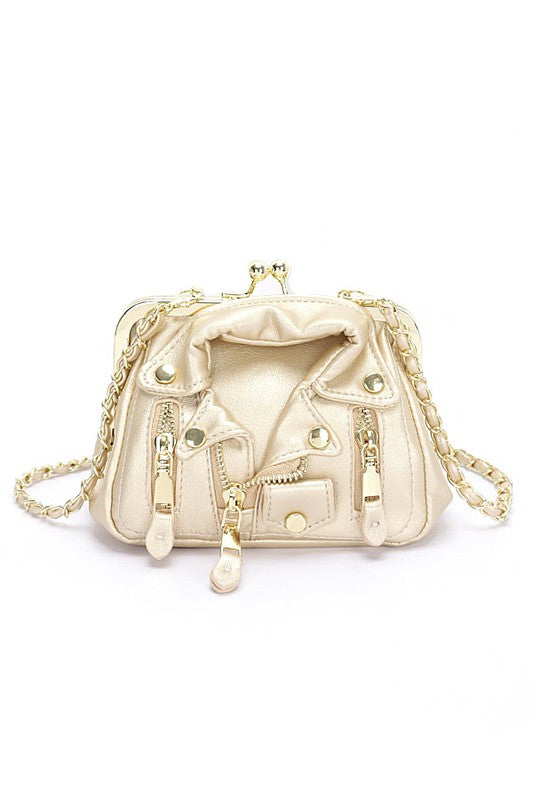 Leather Jacket Mini Bag