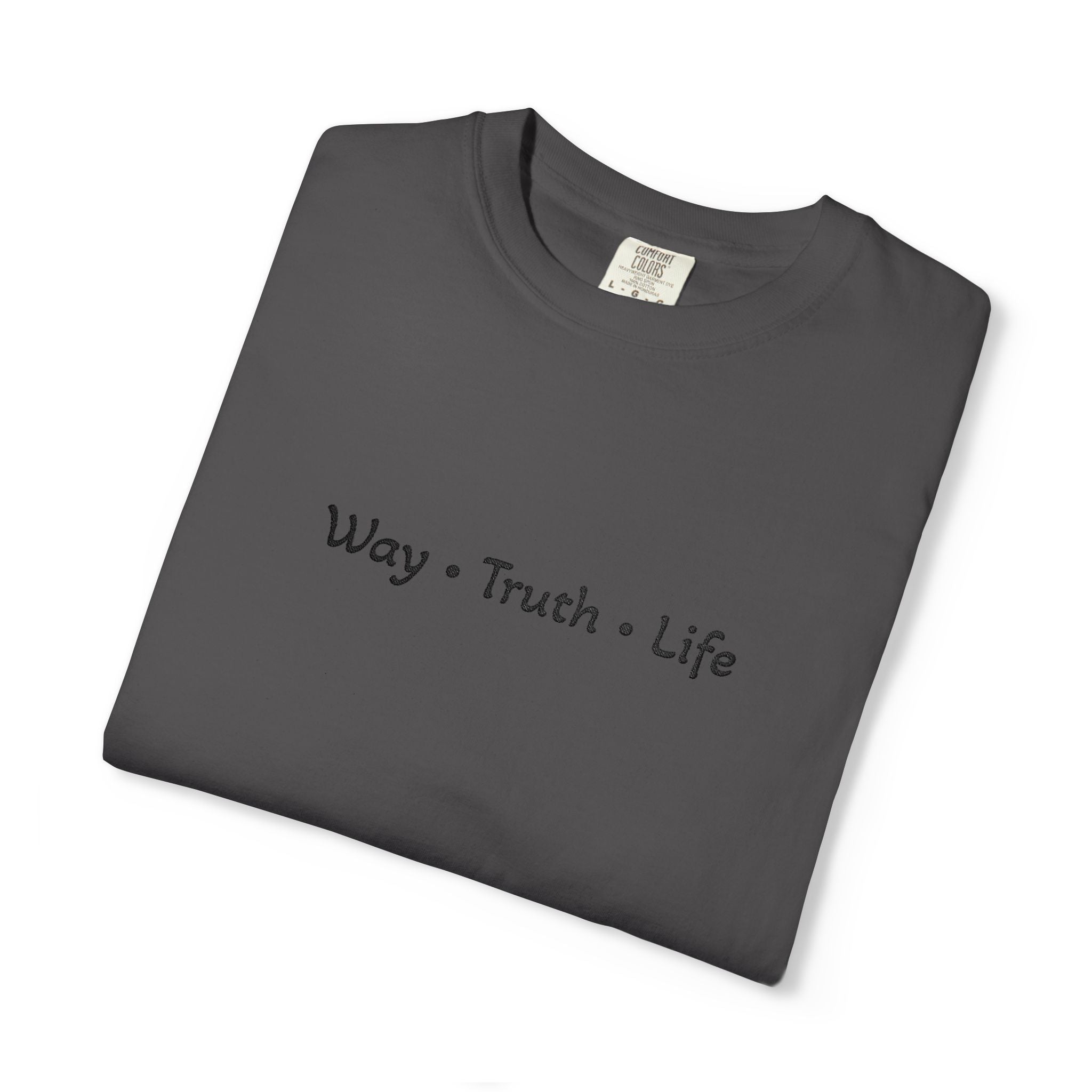 Way Truth Life Christian graphic tee John 14:6 oversized streetwear
