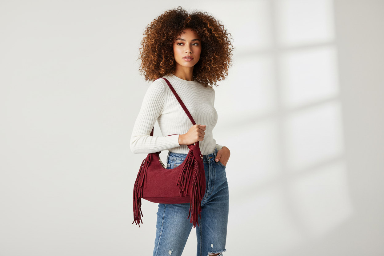 Sienna Fringe Shoulder Bag