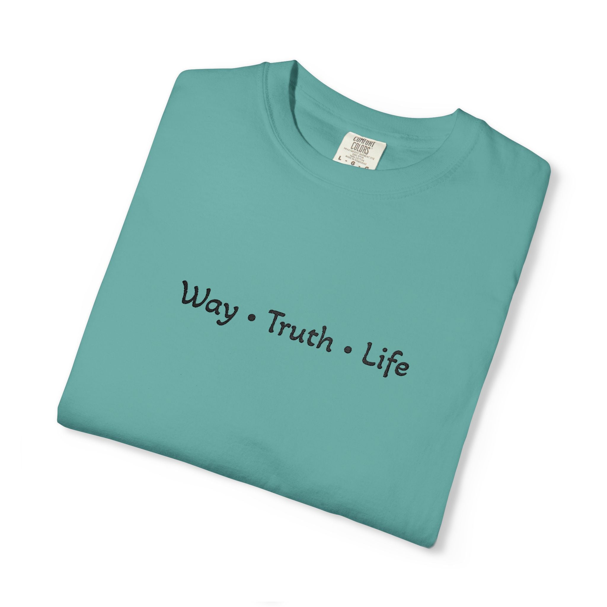 Way Truth Life Christian graphic tee John 14:6 oversized streetwear