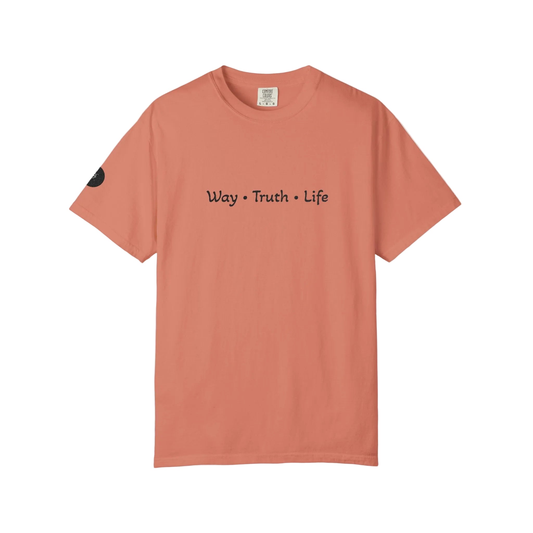 Way Truth Life Christian graphic tee John 14:6 oversized streetwear
