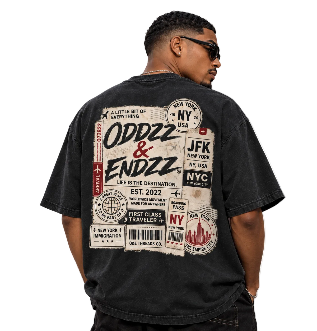 Passport Series | New York Oversized Tee