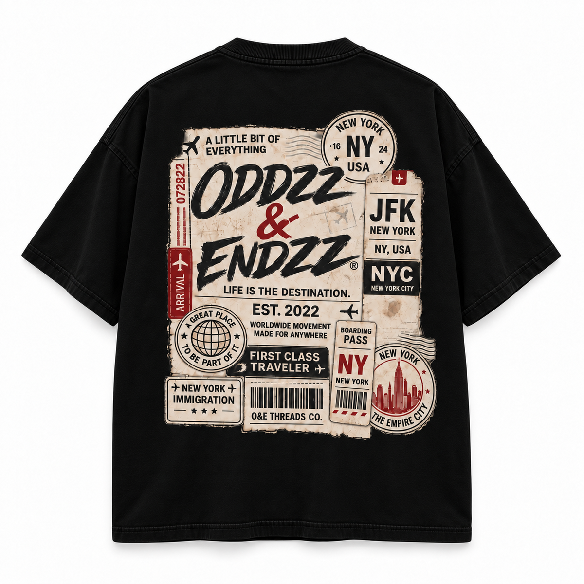 Passport Series | New York Oversized Tee
