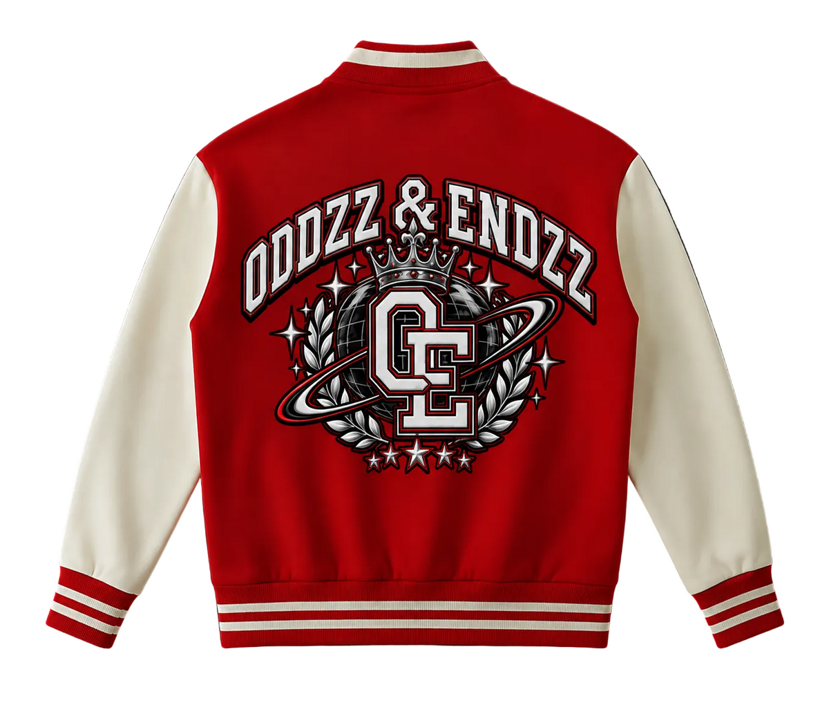 O & E Crowned Varsity Jacket