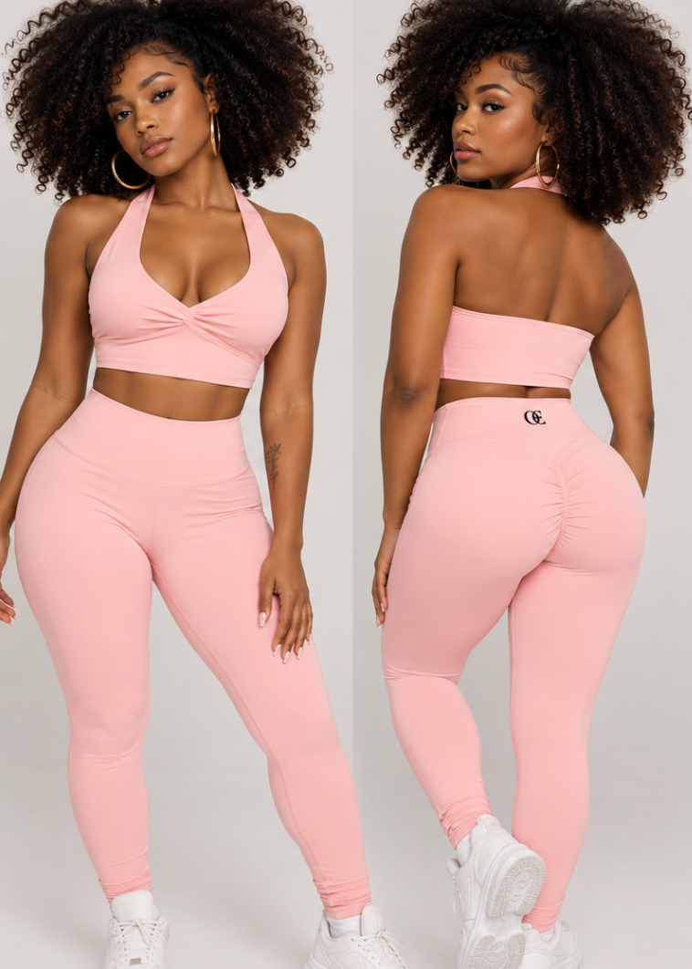 Oddzz & Endzz® Sculpt Ruched Active Leggings