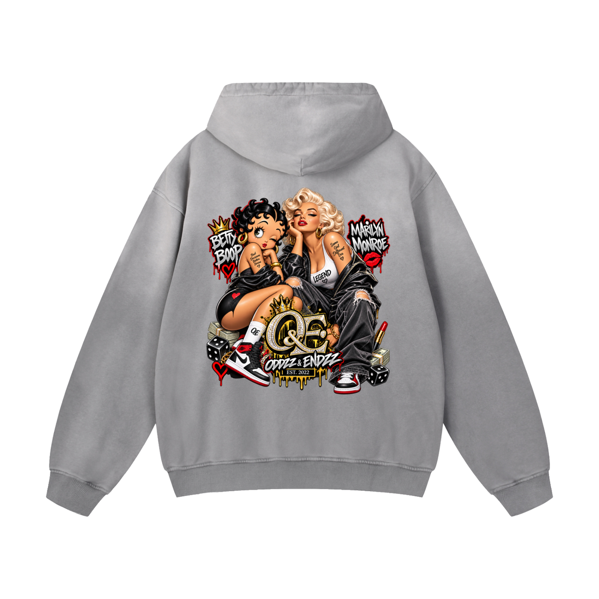 Oddzz & Endzz® Icon Girls Heavyweight Hoodie