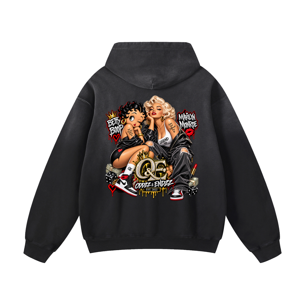 Oddzz & Endzz® Icon Girls Heavyweight Hoodie