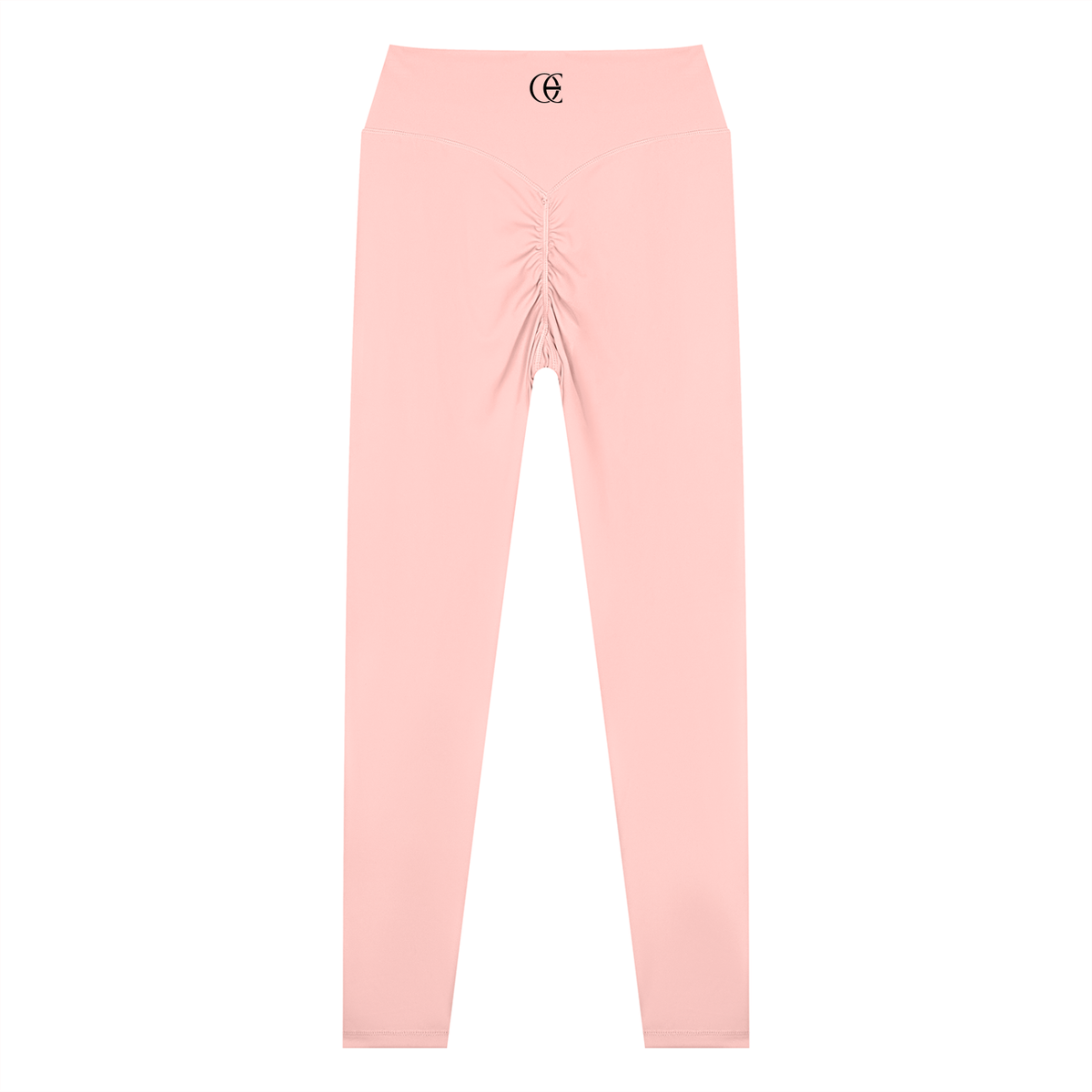 Oddzz & Endzz® high-waisted ruched active leggings with OE logo