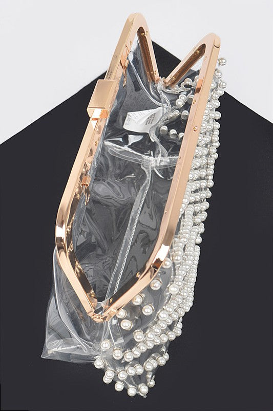 Pearl Studs Clutch