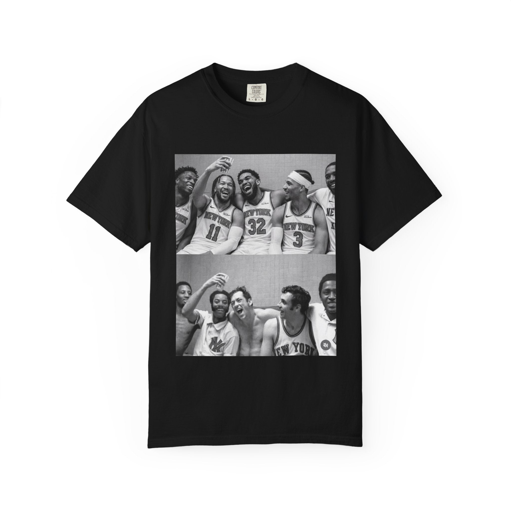 Vintage Basketball Then & Now Tee