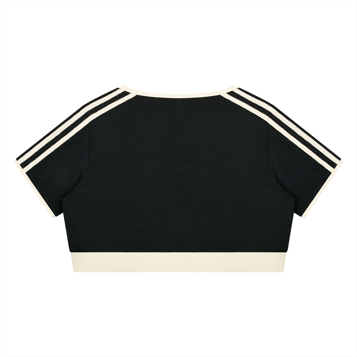 Oddzz & Endzz® Contrast Trim Crop Top