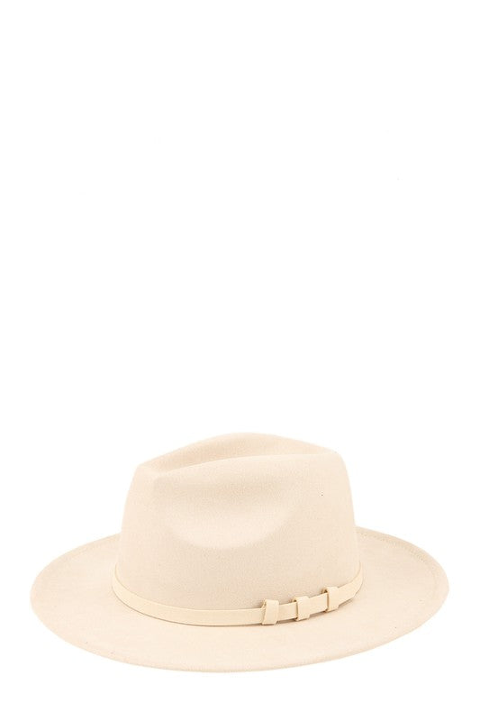 Suede Feel Fedora Hat