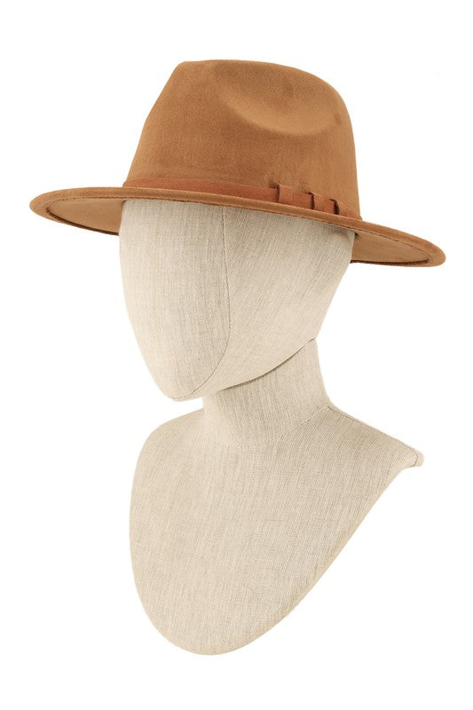 Suede Feel Fedora Hat