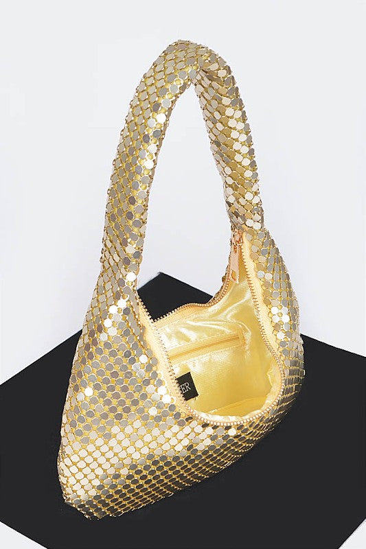 Golden Ember Shoulder Bag