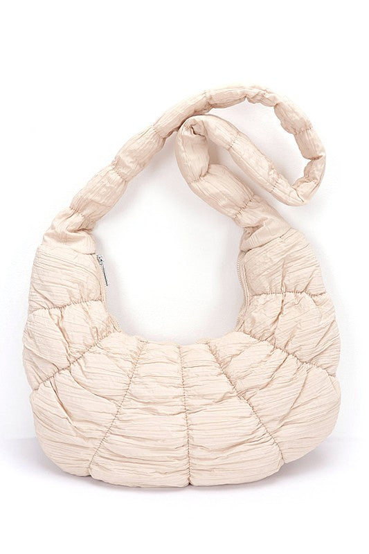 Oversized Puffer Hobo Bag