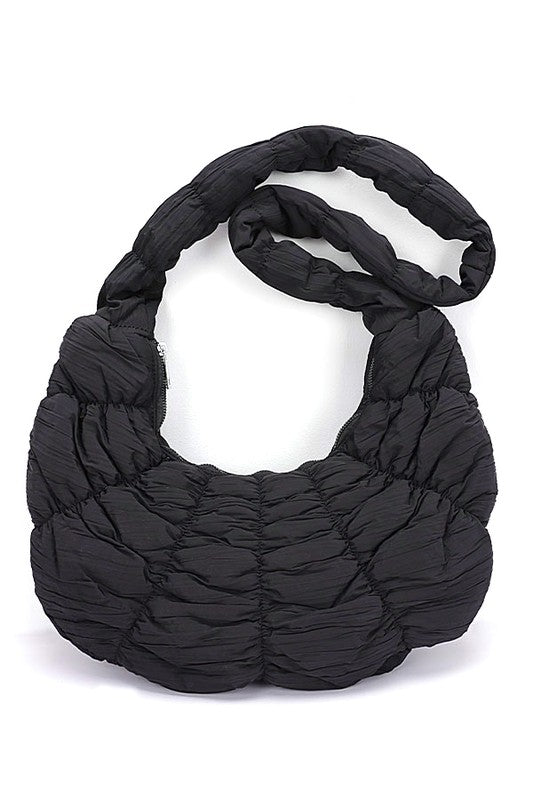 Oversized Puffer Hobo Bag