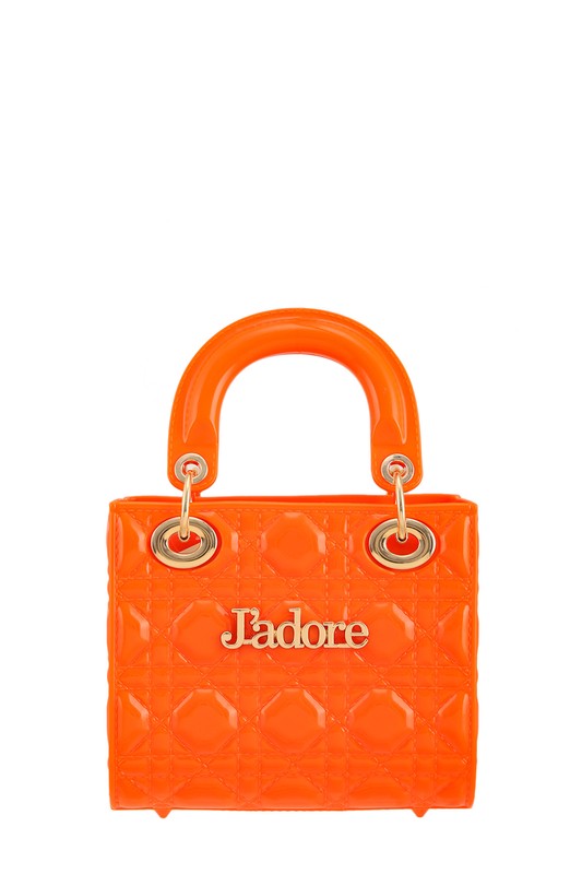 J'ADORE Jelly Flap Bag