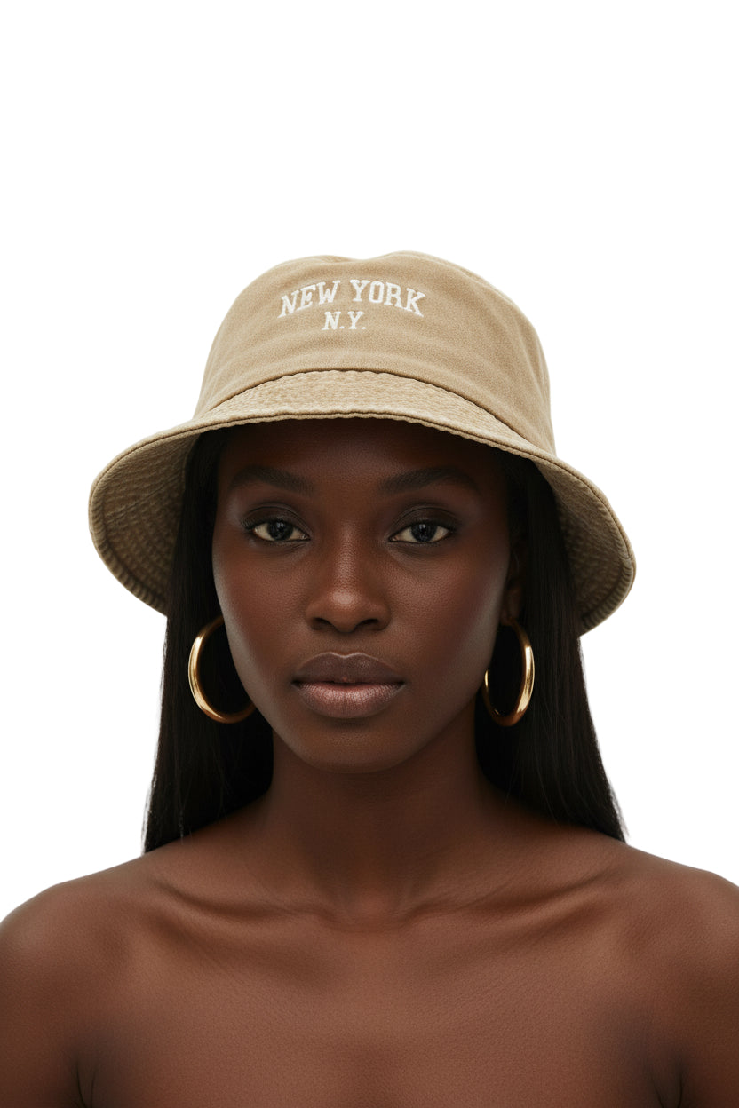 NEW YORK 3D Pigment Bucket Hat