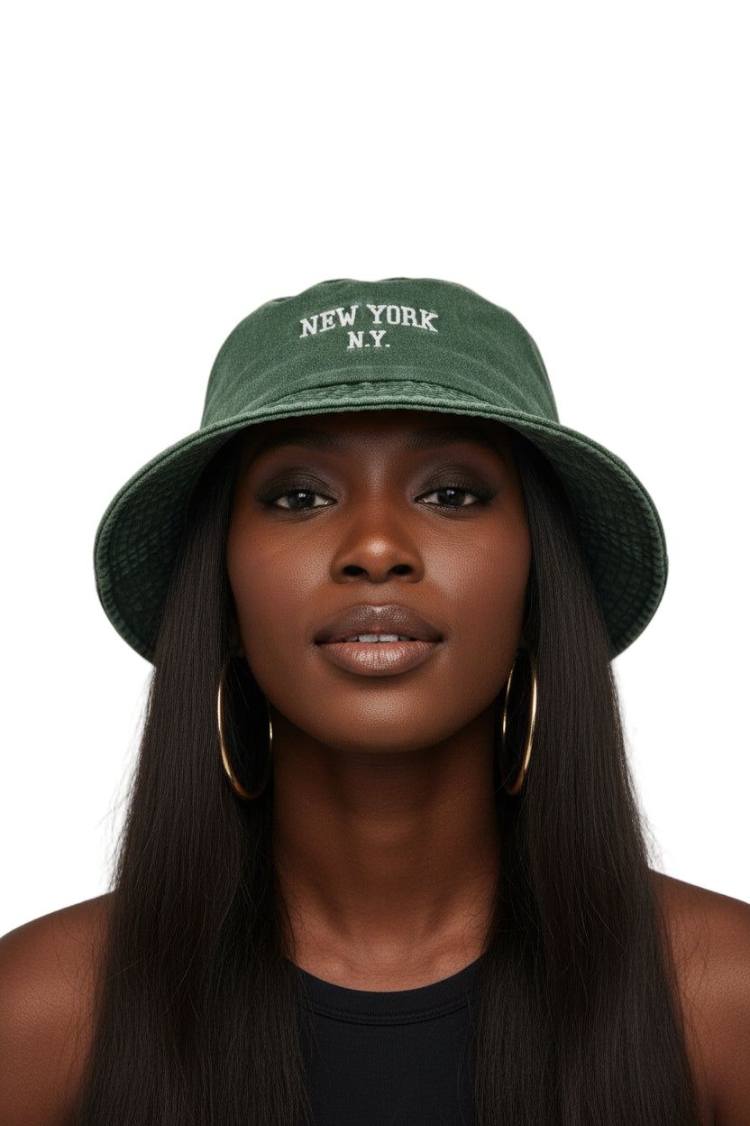 NEW YORK 3D Pigment Bucket Hat
