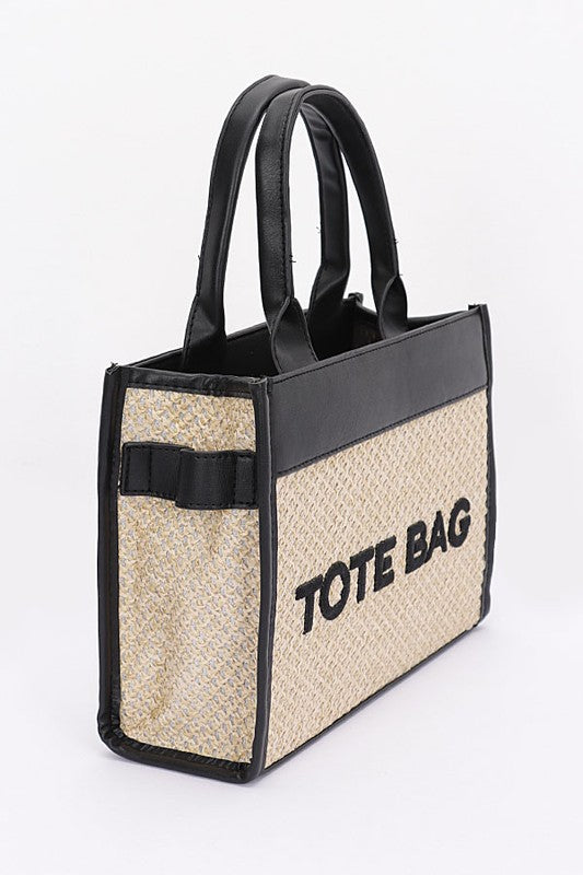 Faux Fashion Tote Bag