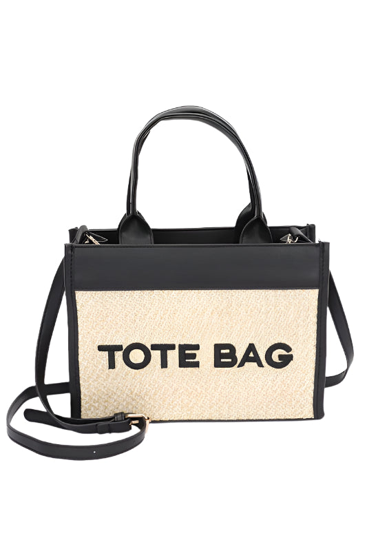 Faux Fashion Tote Bag