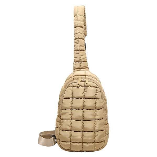 O&E Quilted Puffer Sling