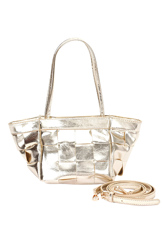 Metallic Mini Tote