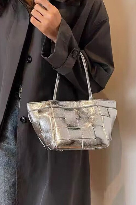 Metallic Mini Tote