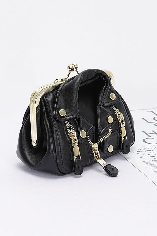 Leather Jacket Mini Bag