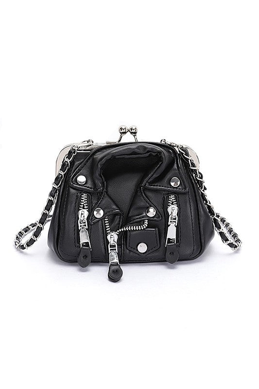 Leather Jacket Mini Bag