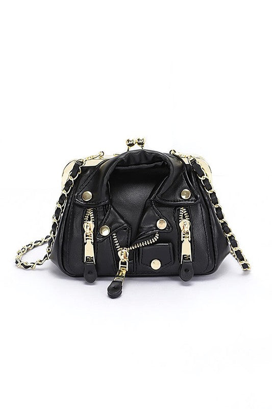 Leather Jacket Mini Bag