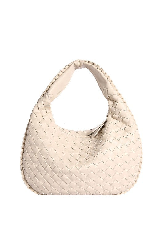 O&E Woven Handbag