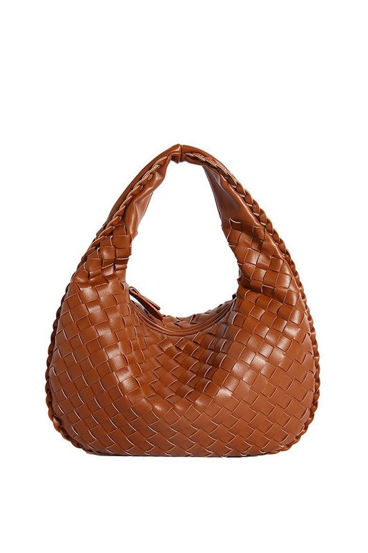 O&E Woven Handbag