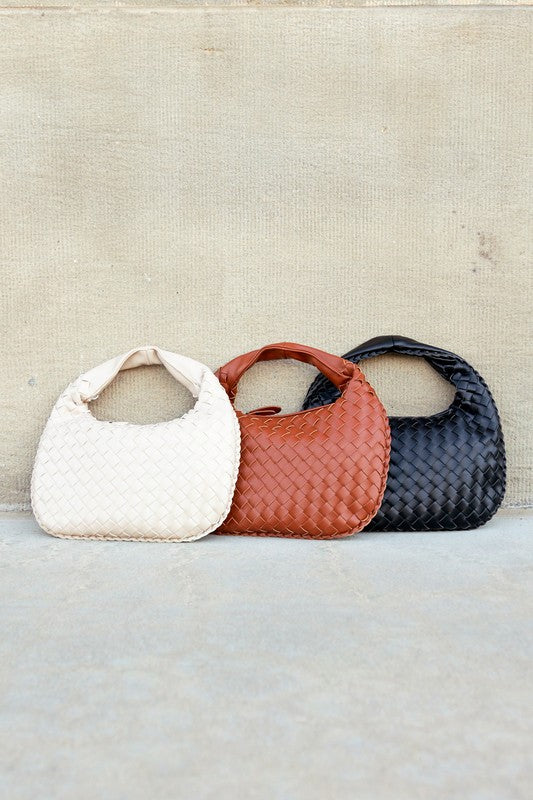 O&E Woven Handbag