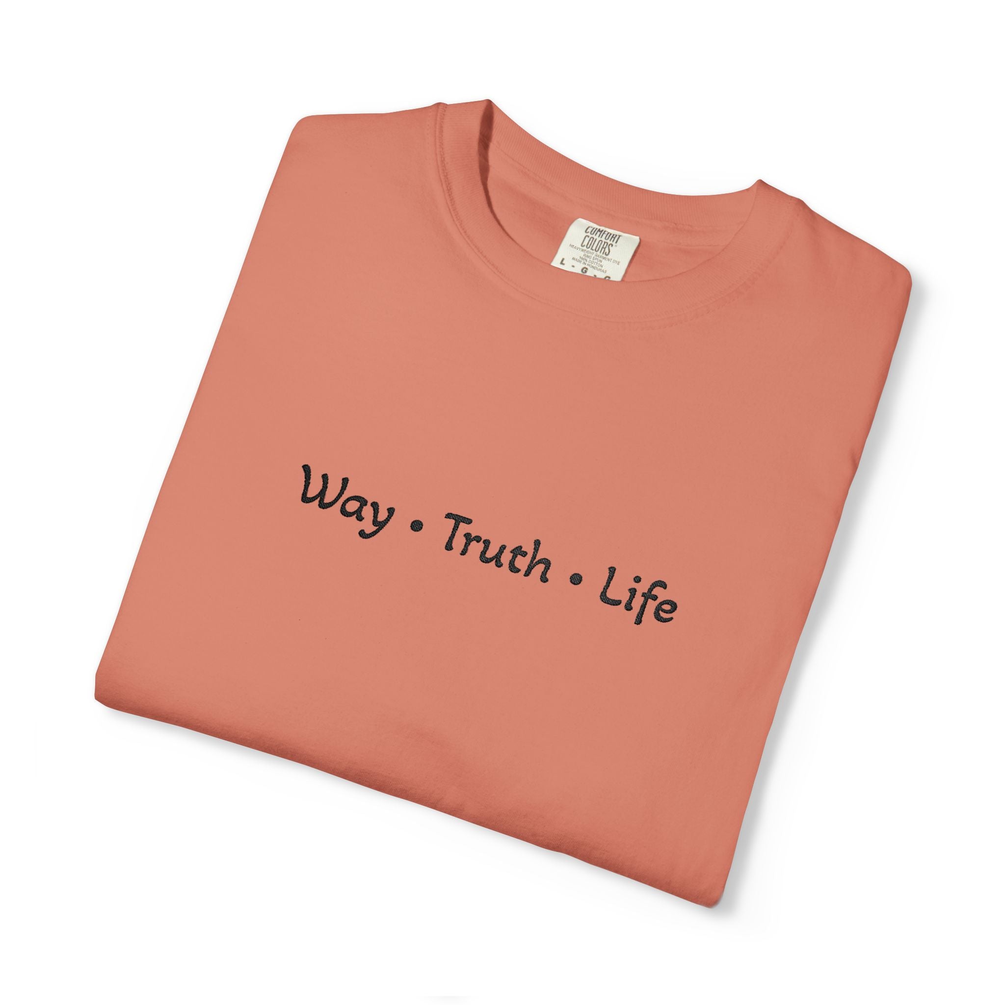Way Truth Life Christian graphic tee John 14:6 oversized streetwear