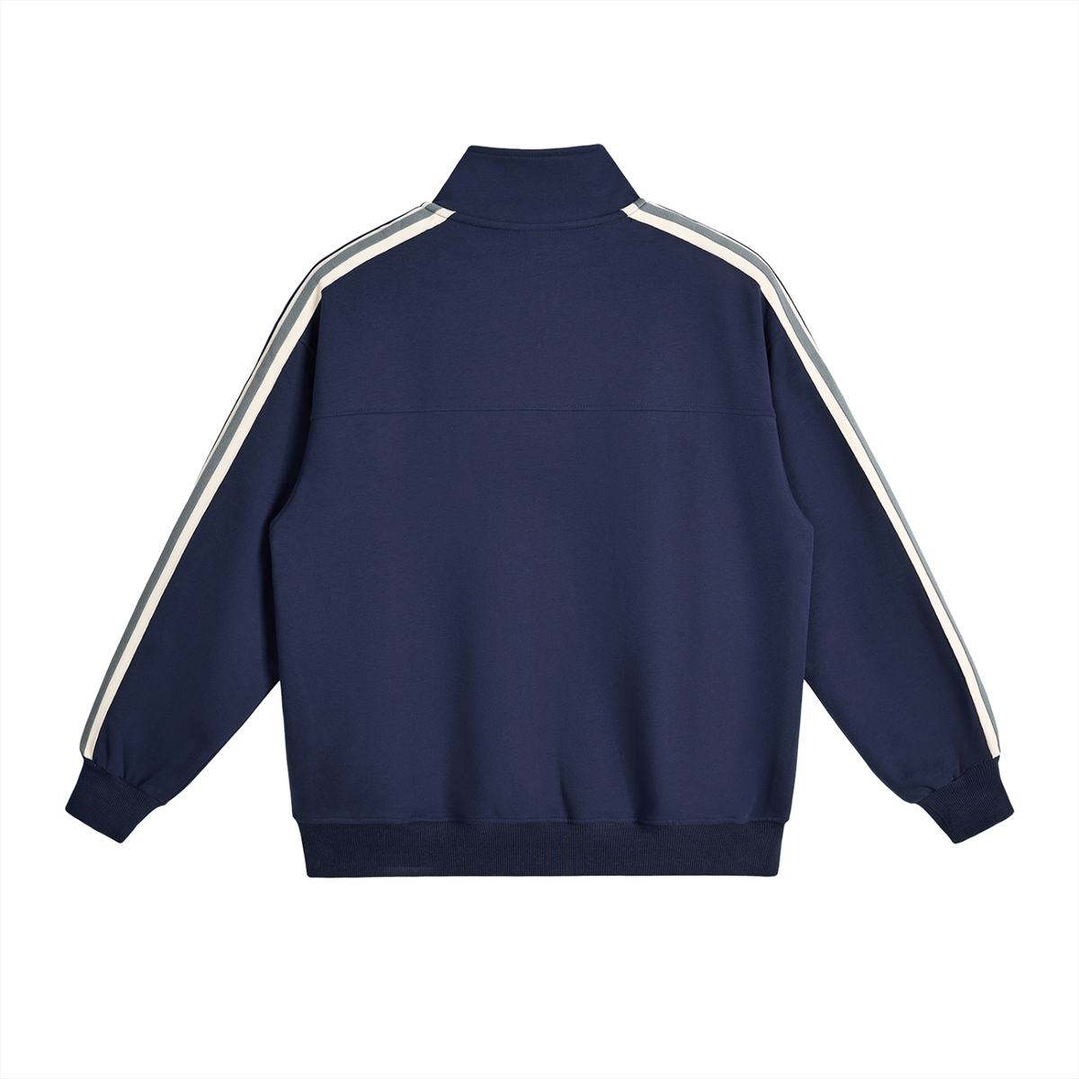 ODDZZ & ENDZZ® CONTRAST SIDE-STRIPE STAND COLLAR JACKET