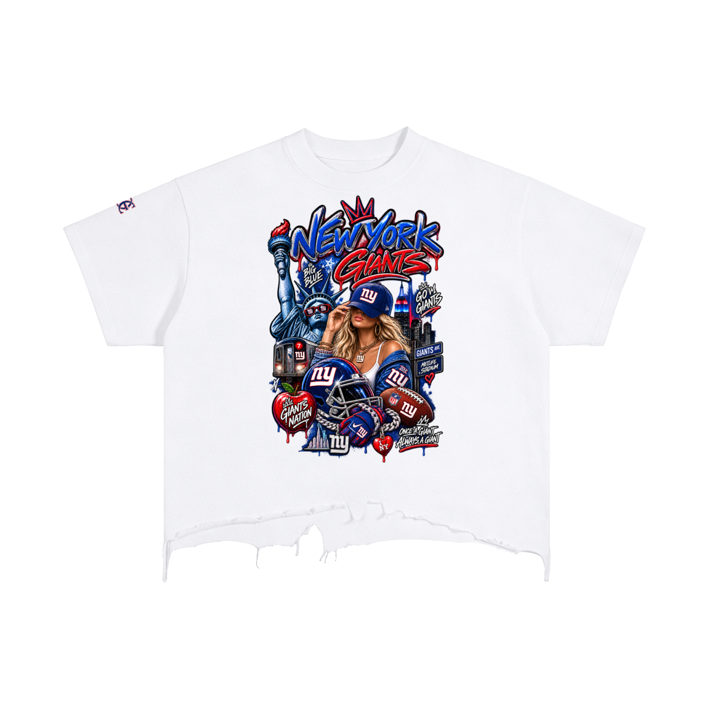 Big Blue Legacy Crop Tee II