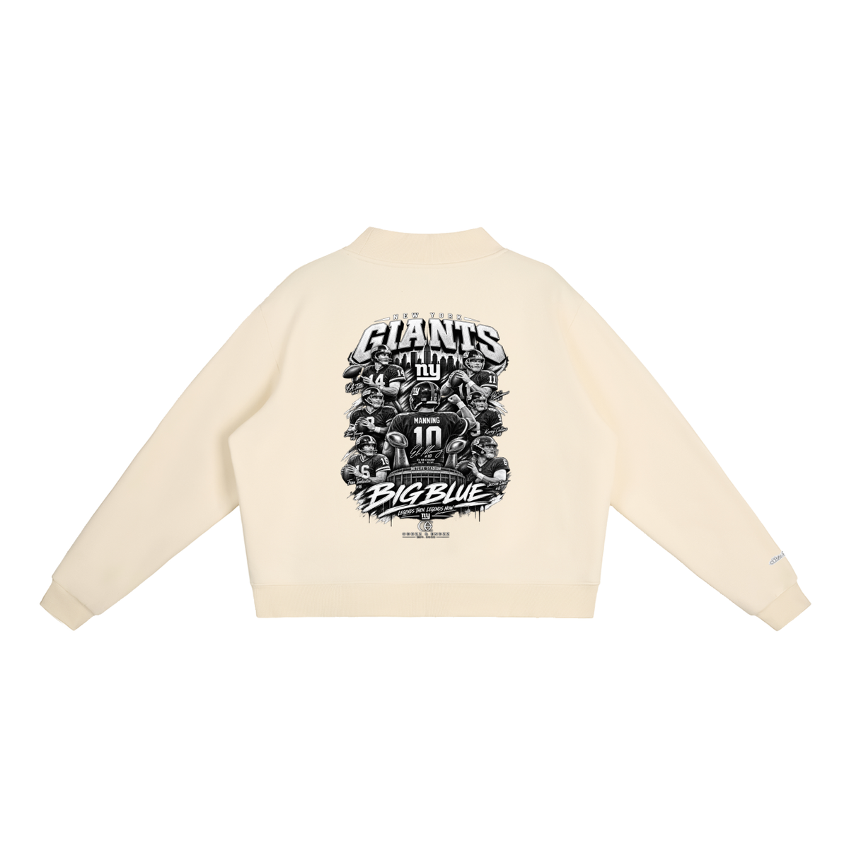 Oddzz & Endzz® Big Blue Buttery Soft Oversized Sweatshirt