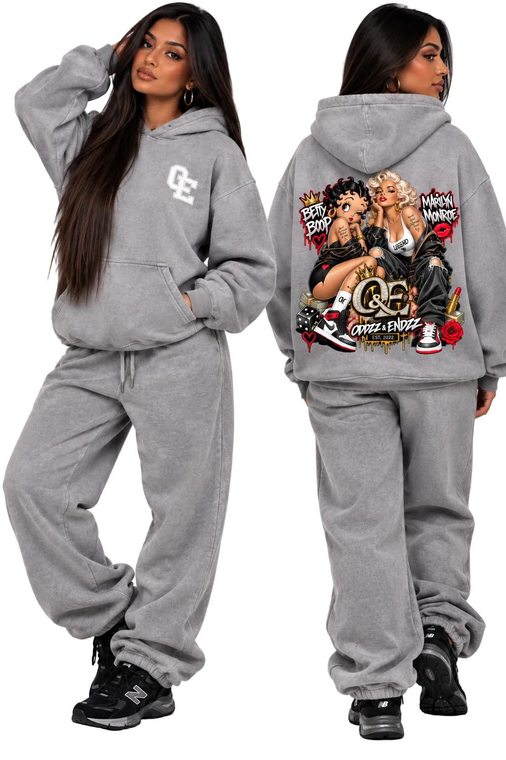 Oddzz & Endzz® Icon Girls Heavyweight Hoodie