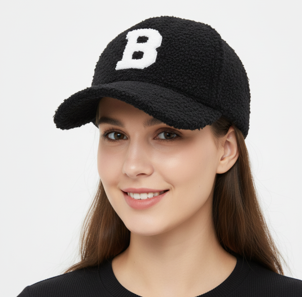 Teady Bear Cap plush cozy winter hat streetwear