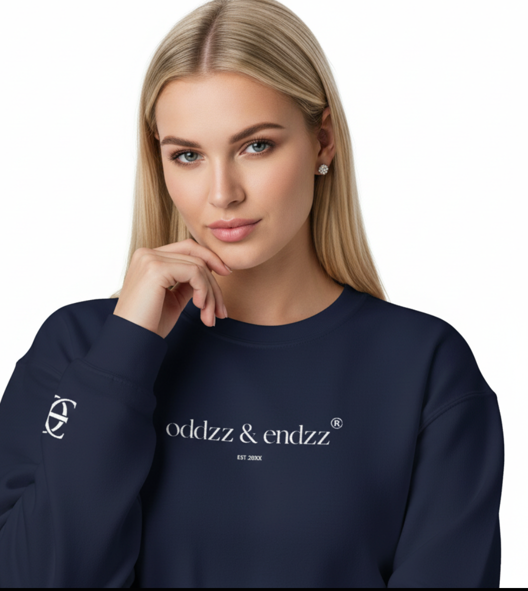 Oddzz & Endzz oversized crewneck modern streetwear fit