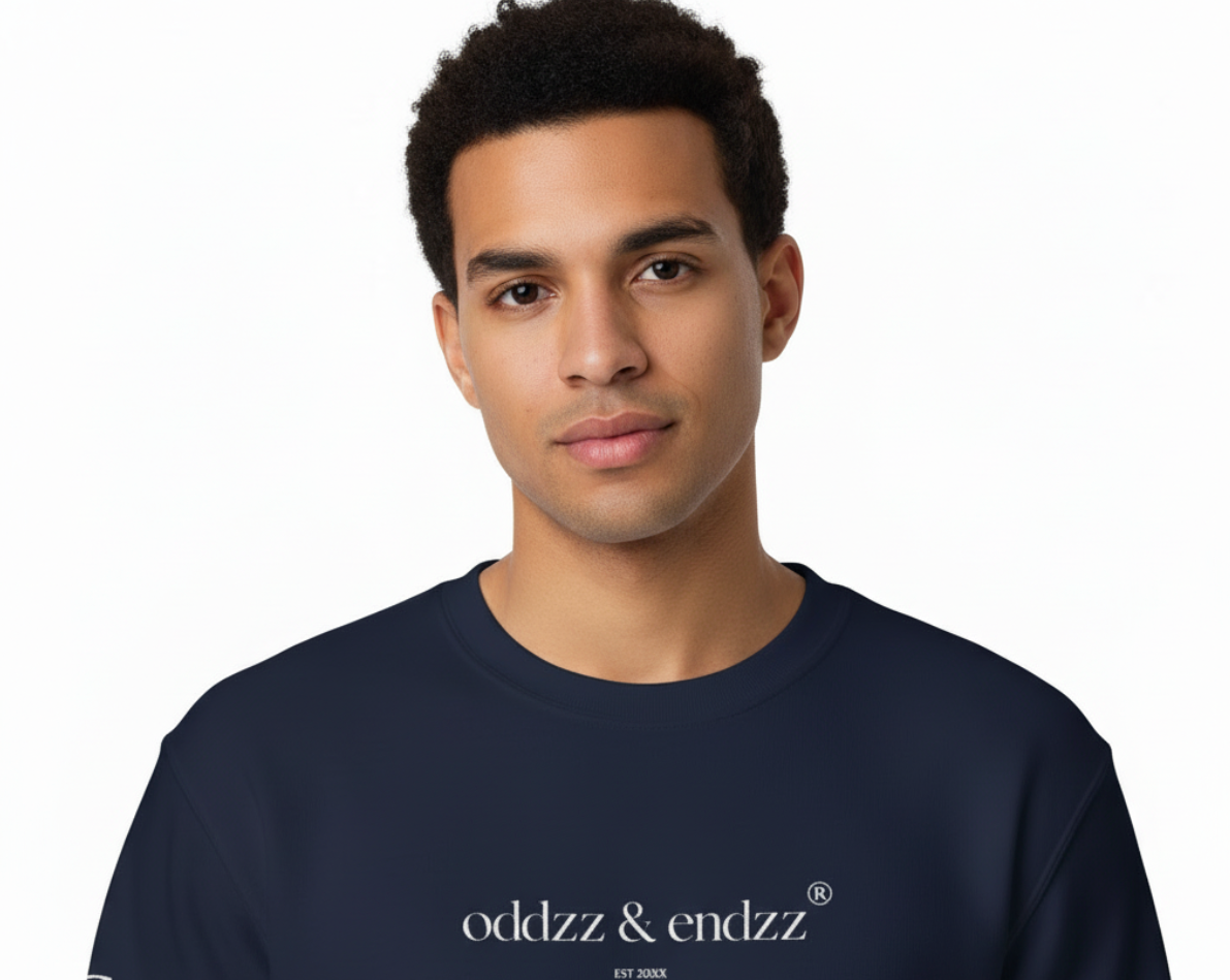 Oddzz & Endzz oversized crewneck modern streetwear fit