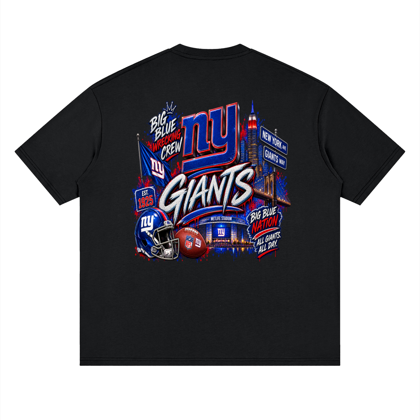 Big Blue Wrecking Crew Tee