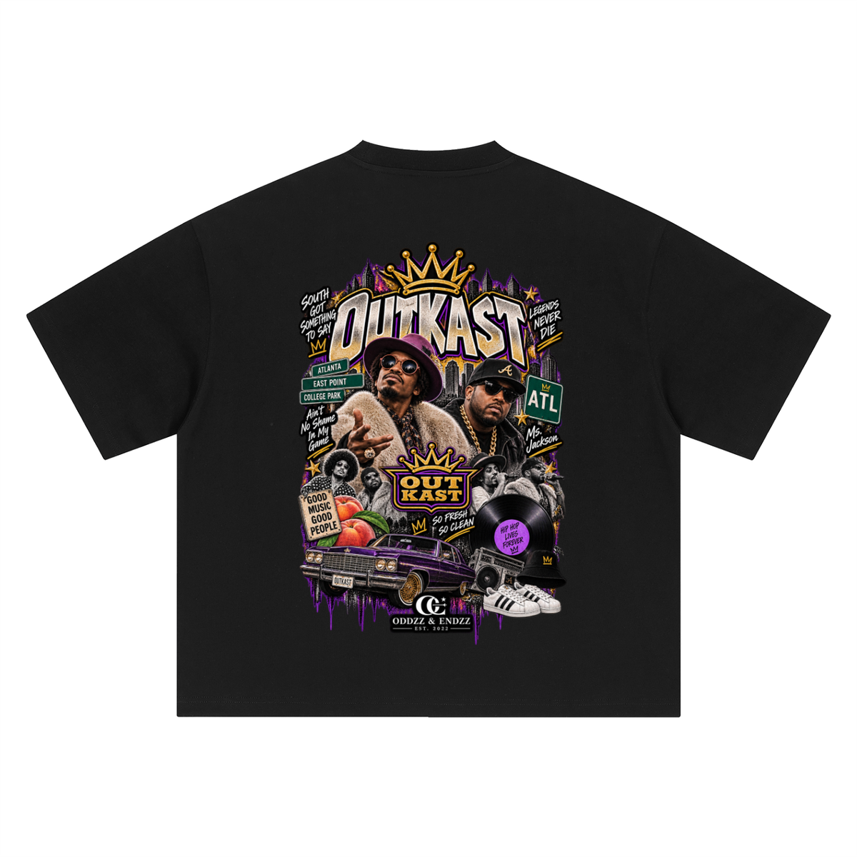 OutKast Sorry Ms. Jackson Oversized Graphic Tee