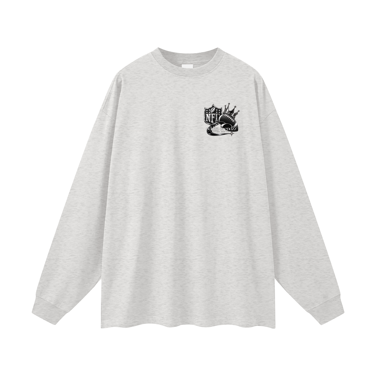 Cowboys Run This Town Oversized Unisex Long Sleeve Tee